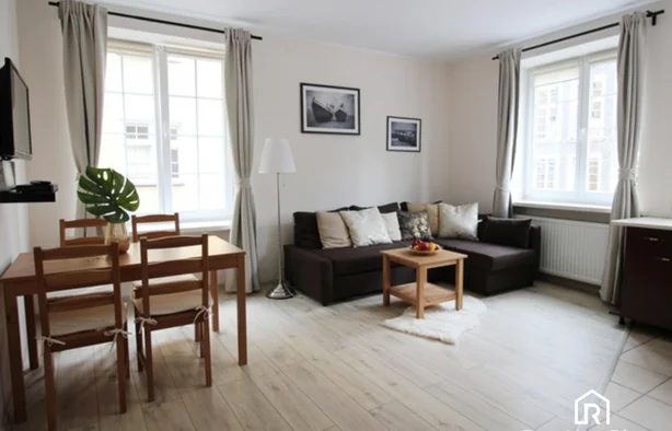 Dwupokojowe mieszkanie w kamieniczce na Starym Mieście, Chlebnicka, Gdańsk-1