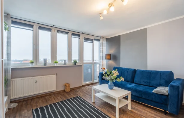 Kawalerka na 11 pietrze z pięknym widokiem. , Szczecin-1