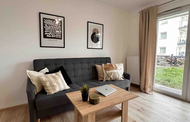 Przytulna kawalerka z ogródkiem w spokojnej dzielnicy Jasień , Gdańsk-1