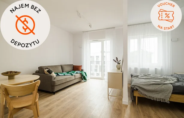 Studio | 33.29 m2 | Ogródek| Internet | Zwierzęta | Bez prowizji, Warszawa-1