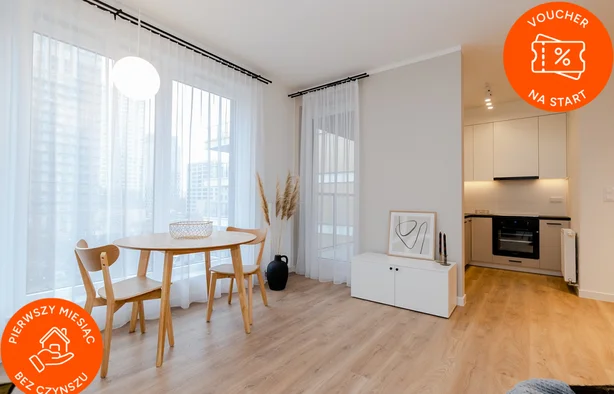 Studio | 27.79 m2 | Balcony | Internet included | Direct, Warszawa-1