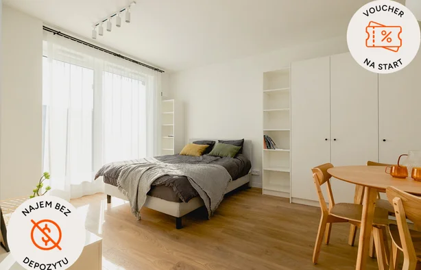 Studio | RABAT | Bezpośrednio| Balkon | Klimatyzacja, Warszawa-1