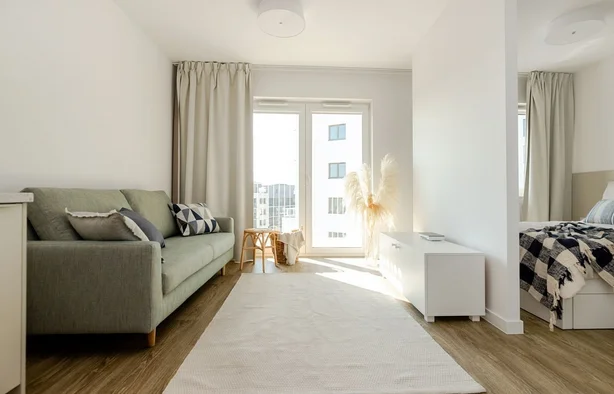 Studio | 32.2 m2 | Balkon | Internet w cenie | Bezpośrednio, Warszawa-1