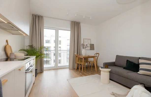 Studio | 29.20 m2 | Balkon | Internet w cenie | Bezpośrednio, Warszawa-1