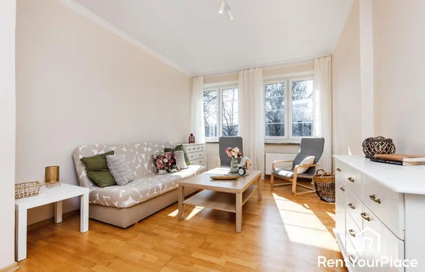 Przestronne dwupokojowe mieszkanie nad Motławą, Stare Miasto, Ogarna, Gdańsk-1