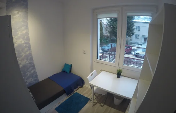 Pokój jednoosobowy #6 przy ul. Wita Stwosza 17b [DLA KOBIET], Warszawa-1