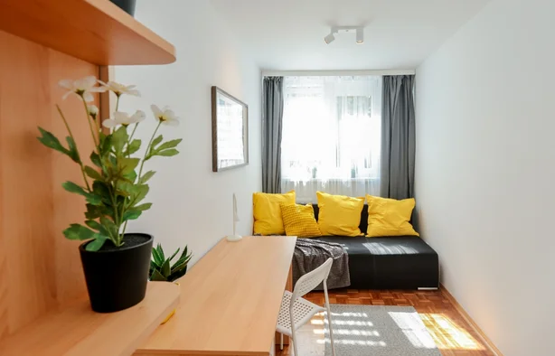 Pokój nr 1 na Krasińskiego, LSM, Miasteczko akademickie, Politechnika, Lublin-1