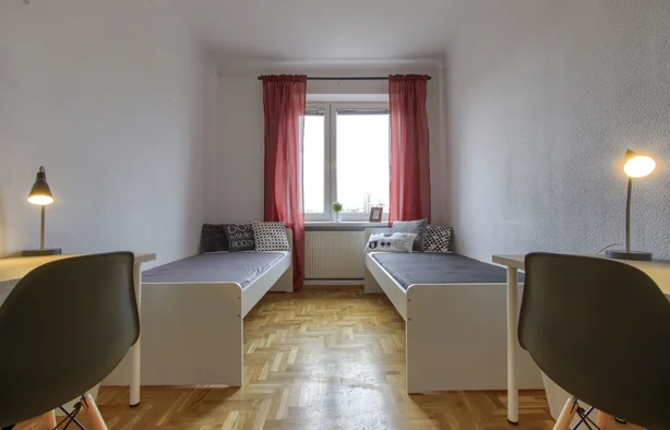 Pokój 2-osobowy  nr 1 ul. Krucza 5/11, Warszawa-1