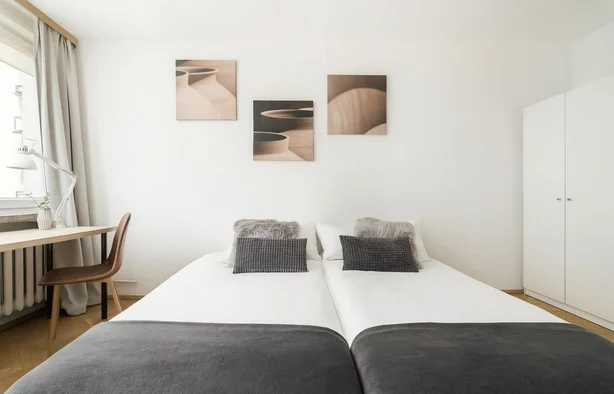 Pokój 1-osobowy nr 2 ul. Żelazna 34/38, Warszawa-1