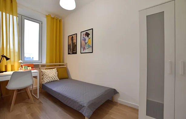 Pokój 1-osobowy  nr 1 ul. Nowogrodzka 7/9, Warszawa-1