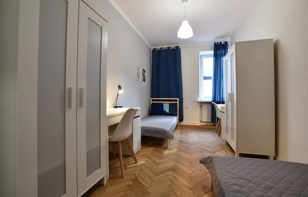 Pokój 1-osobowy  nr 4 ul. Nowogrodzka 7/9, Warszawa-1