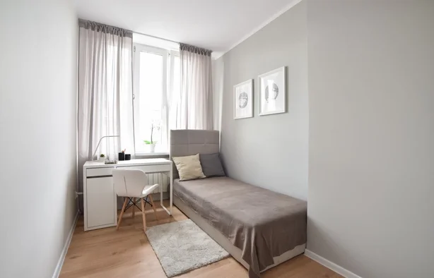 Pokój 1-osobowy  nr 4 al. Niepodległości 150, Warszawa-1