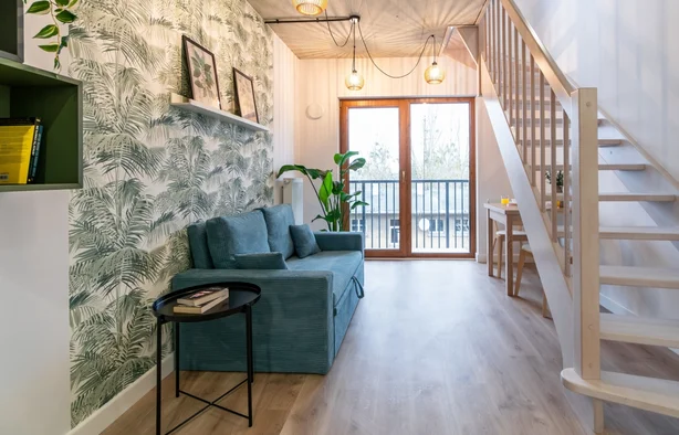 Атмосферна дворівнева квартира, Szczecin-1