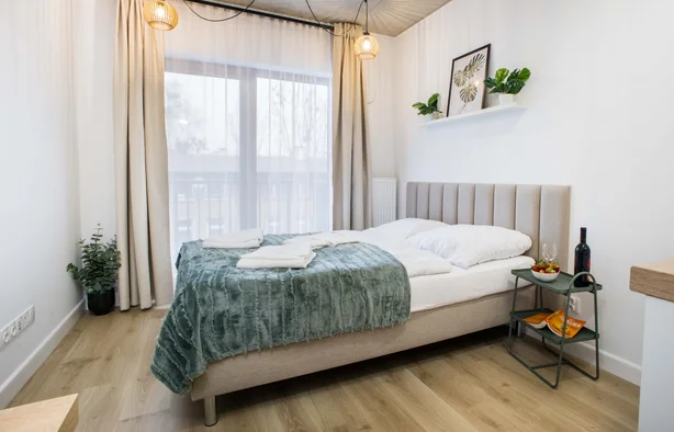 Сучасна квартира-студія в тихому районі, Szczecin-1