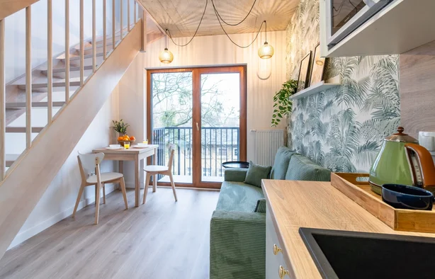 Lokal dwupoziomowy z dwoma balkonami, Szczecin-1