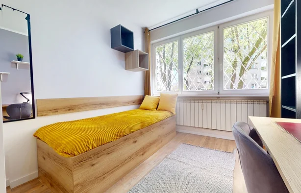 Jednoosobowy pokój #4 przy ul. Jana Pawła II 59, Warszawa-1