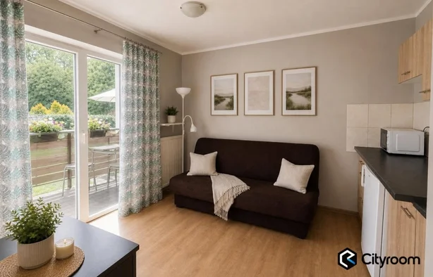 | Studio apartment 20m2 | Romana Maya St. | Starołęka |, Poznań-1