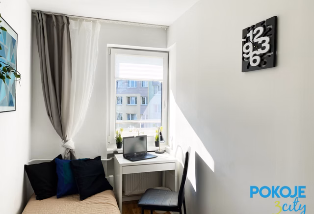 Pokój 1-osobowy nr 2, przy ul. Piastowskiej 84