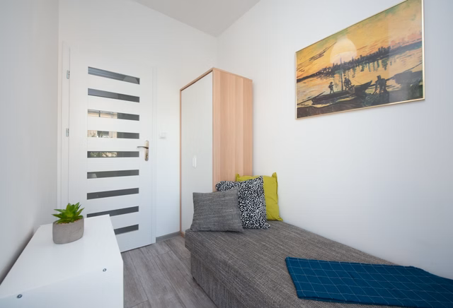 Pokój 1-osobowy  nr 3 z balkonem przy Żeromskiego 51