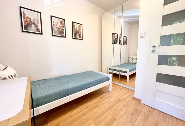 Pokój nr 5 z BALKONEM, ul. Pieńkowskiego 5, blisko Galeria Mokotów