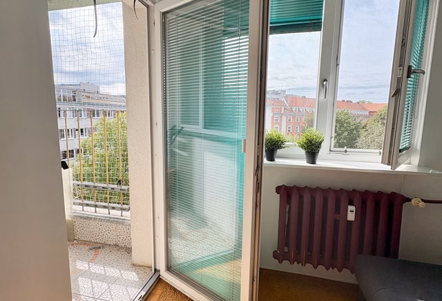 Pokój 1-osobowy z balkonem- ul. Jantarowa.