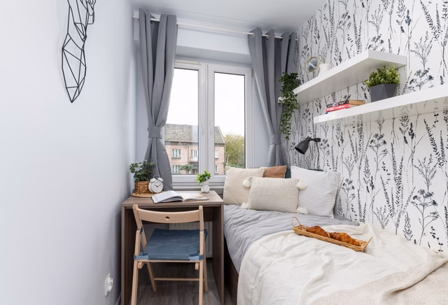 Bright single room No. 5, Pszenna Street