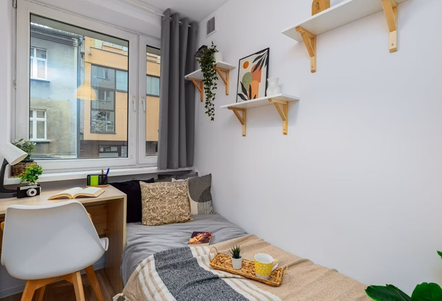 Przytulny pokój 1-osobowy nr 6, ul. Biała