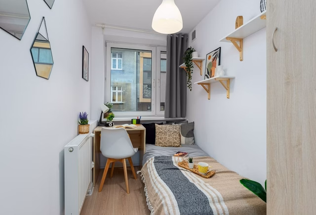 Przytulny pokój 1-osobowy nr 6, ul. Biała