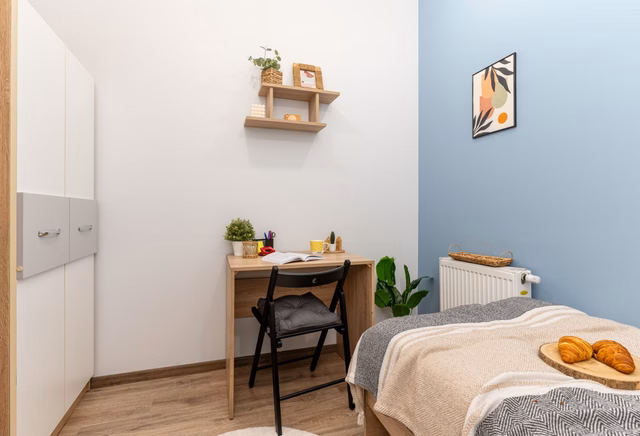 Stylowy pokój jednoosobowy w centrum, Nowy Kleparz (10)