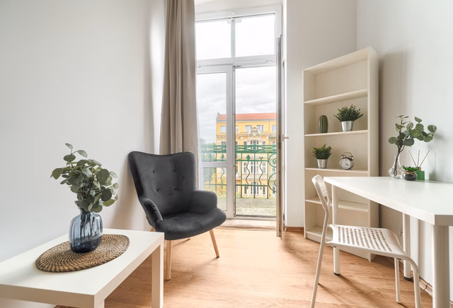  pokój 1 - osobowy nr 4 z antresolą i balkonem, ul. Piłsudskiego 36