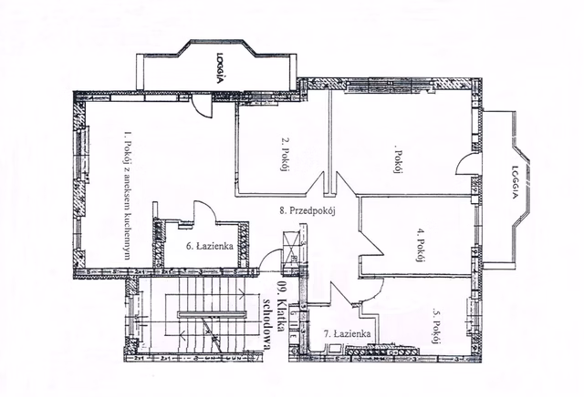 92m2/5 pokoi/ Kossaka