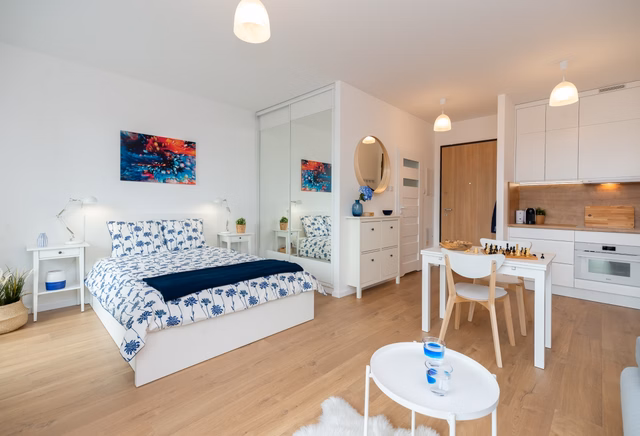 BALTICO One-room flat, Hallera 134 Gdańsk-Wrzeszcz