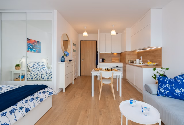 BALTICO One-room flat, Hallera 134 Gdańsk-Wrzeszcz