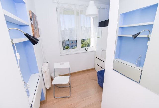 KOŁOBRZESKA A, Single room No. A. Kołobrzeska 27 Gdańsk-Przymorze