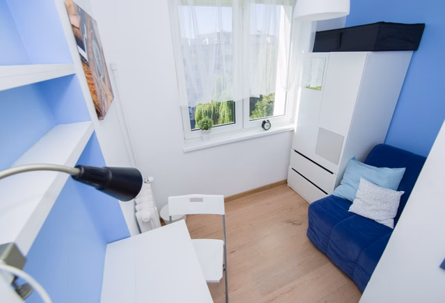 KOŁOBRZESKA A, Single room No. A. Kołobrzeska 27 Gdańsk-Przymorze