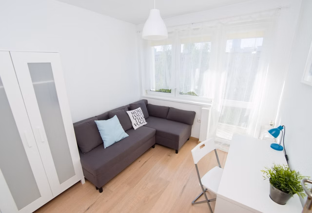 KOŁOBRZESKA D, Single room no. D. Kołobrzeska 27 Gdańsk-Przymorze