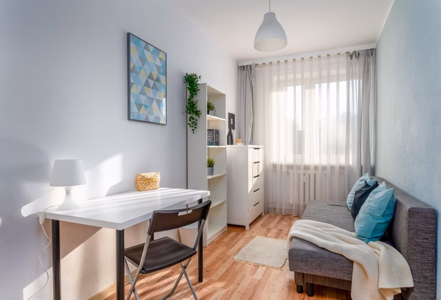 A room in Warsaw, in Ursynów - ul. Lanciego 8, room no. 1
