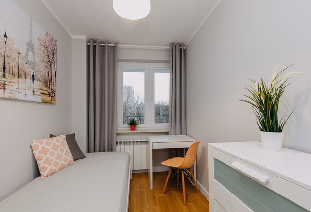 Domaniewska 17/19 - Single room no. 4