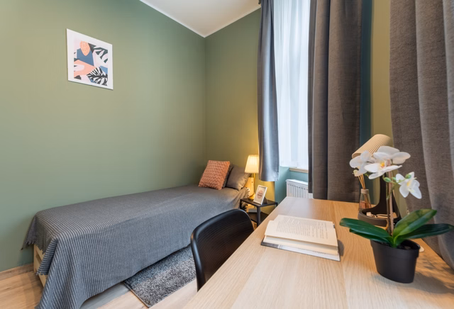 Pokój 1-osobowy PREMIUM obok Galaxy! Ścisłe Centrum (nr. 4)