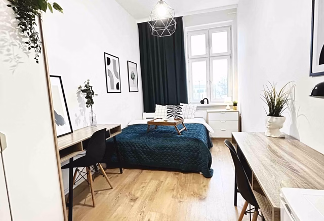 Pokój 1-osobowy nr 5 w centrum Wrzeszcza