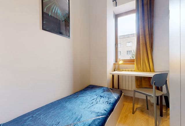 Pokój jednoosobowy #4 przy ul. Kameralnej 1