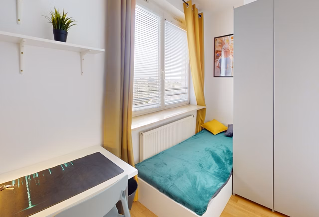 Single room #6 at al. Jerozolimskie 133