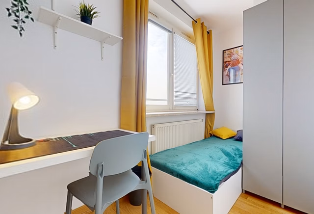 Single room #6 at al. Jerozolimskie 133