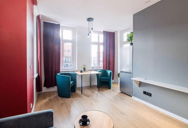 Studio with a bedroom at ul. Piasts