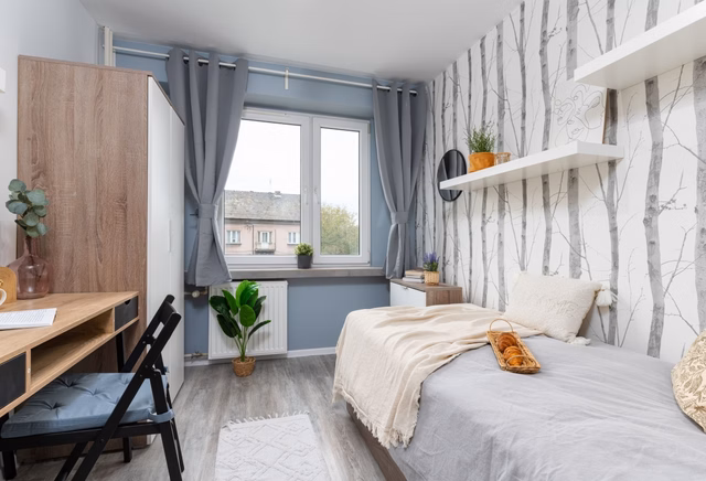 Duży pokój 1-osobowy  nr 5, ul. Pszenna