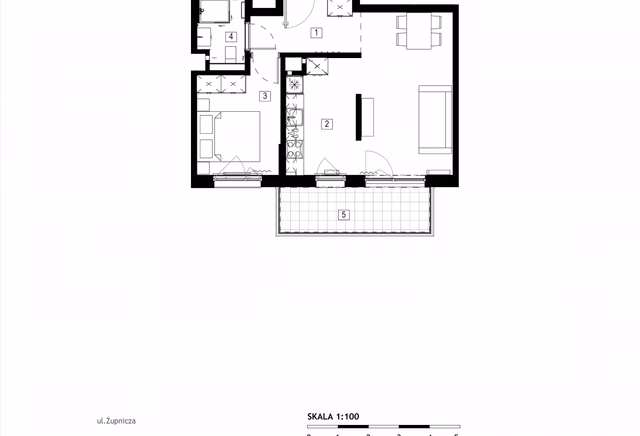 2-pokojowe | 44.3 m2 | Balkon | Internet w cenie | Bezpośrednio