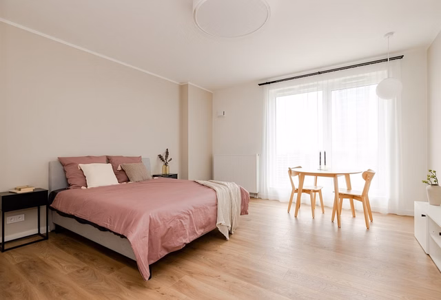 Studio | 30.25 m2 | Balkon | Internet w cenie | 0% Prowizji | AC
