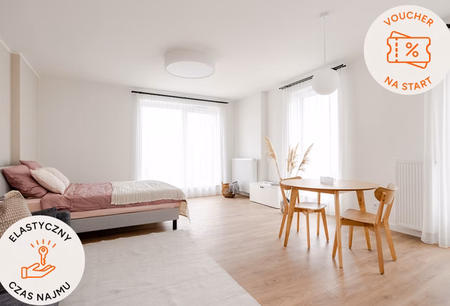 Studio | 38.9 m2 | Internet w cenie 
