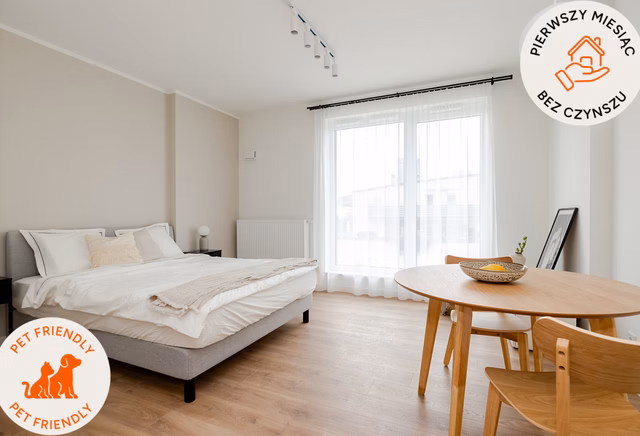 Studio | 31 m2 | 15 piętro! | Pets Friendly | AC | RABAT