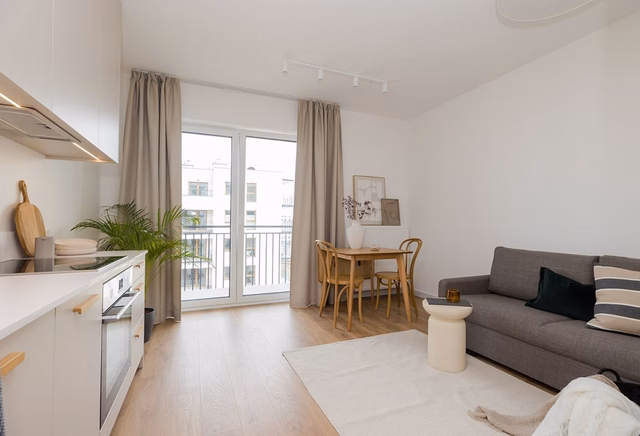 Studio | 30.46 m2 | Ogród | Internet w cenie | Bezpośrednio